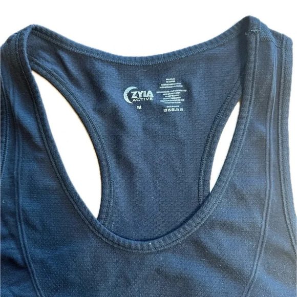 Zyia Black Copper Charged Tank Seamless - Picture 5 of 6